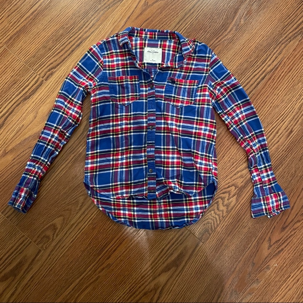 Abercrombie Kids Girls Flannel